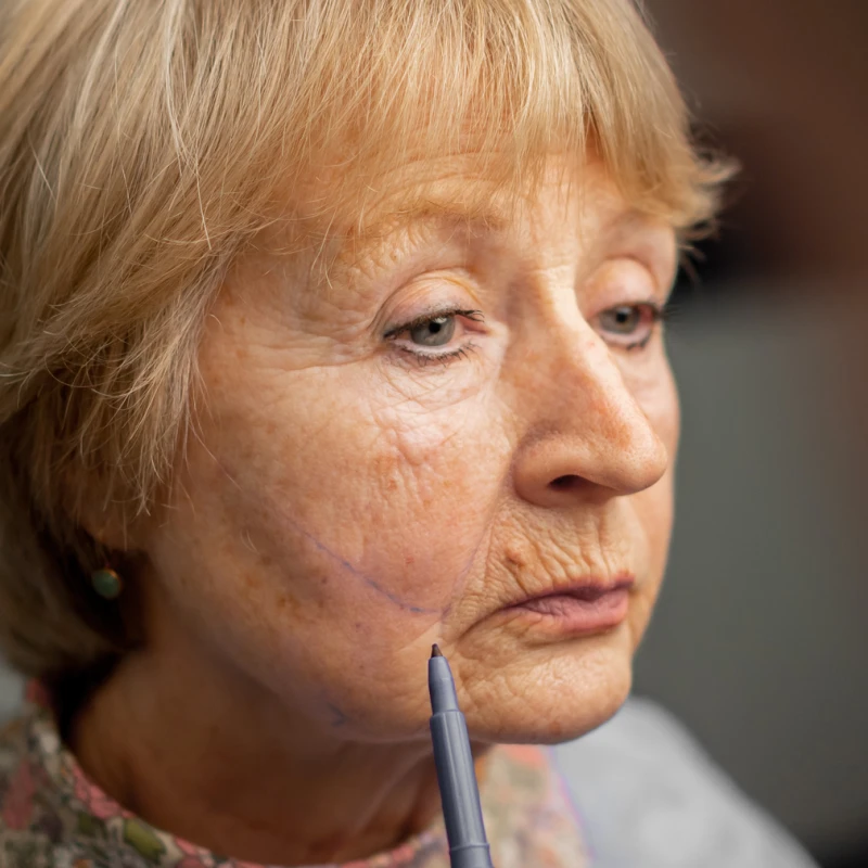 Wie verläuft eine Gesichtsstraffung?