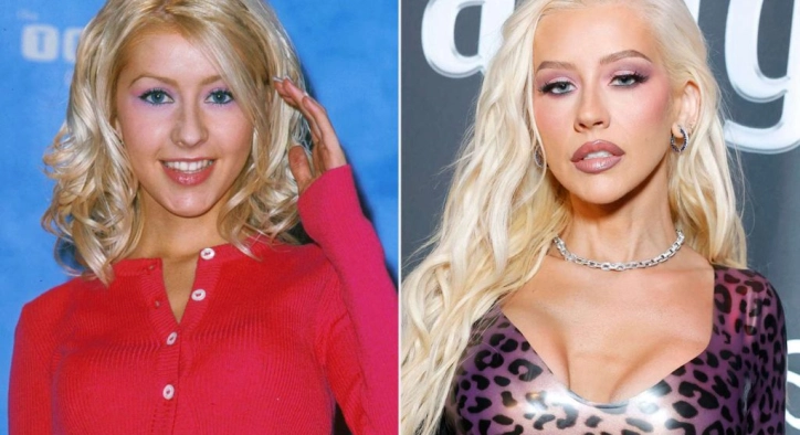 Christina Aguilera Brustvergrößerung: Vorher & Nachher
